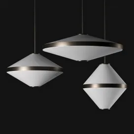 Eje Pendant Lamps by Holly Hunt